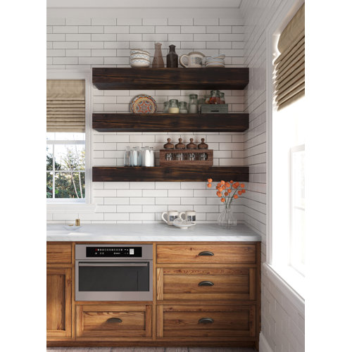 Dogberry Collections Weathered Beam Mantel Shelf & Reviews Wayfair